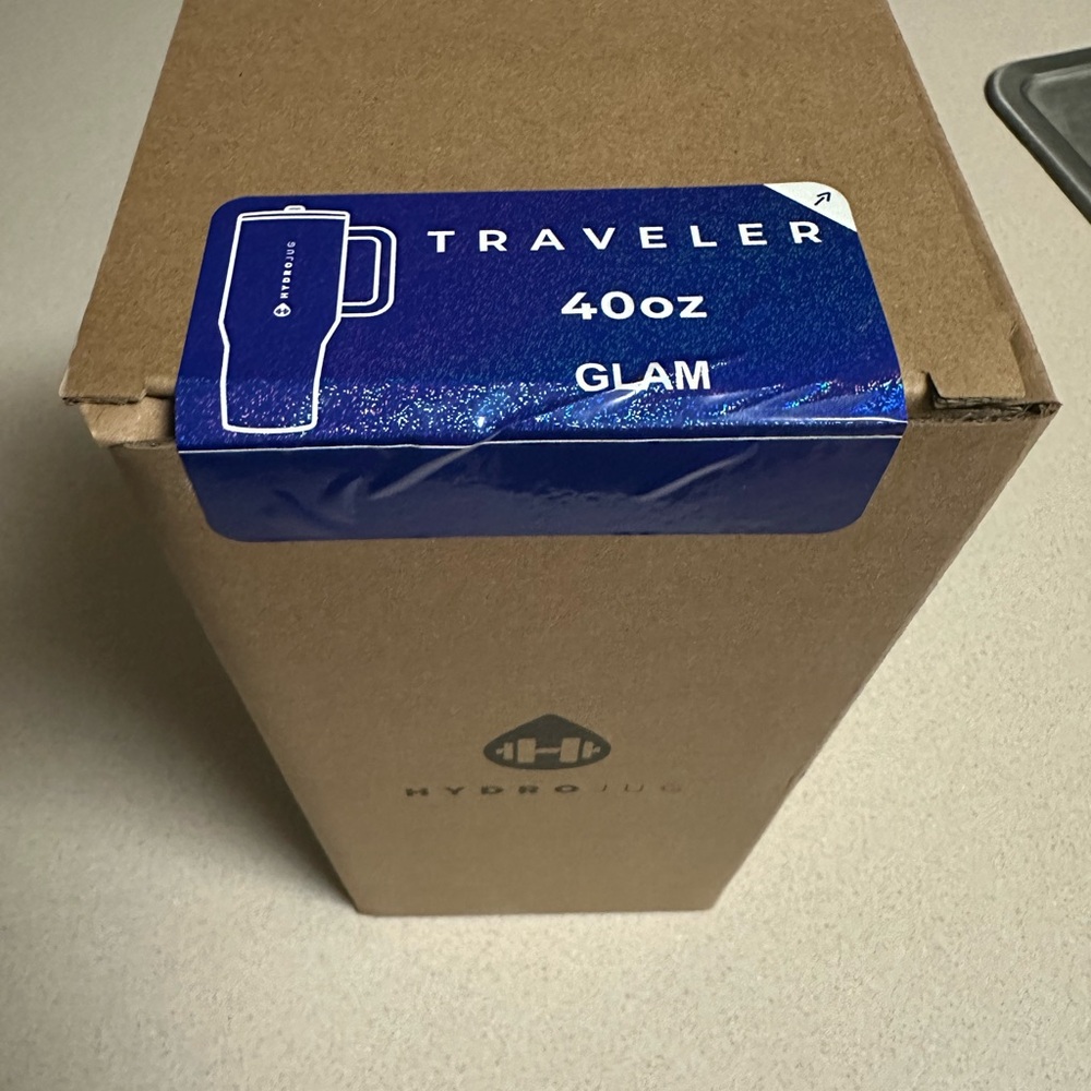 HydroJug Traveler 40oz Glam Blue